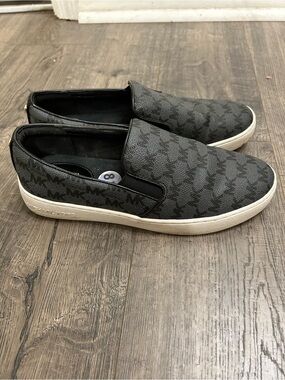 Michael Kors Women’s Keaton Monogram Slip-On Sneakers